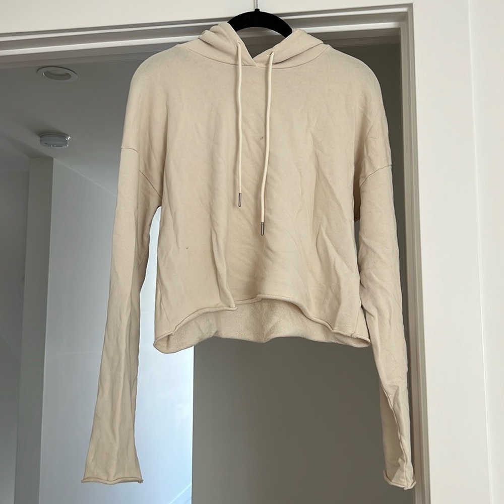 Mate the label -  cropped hoodie